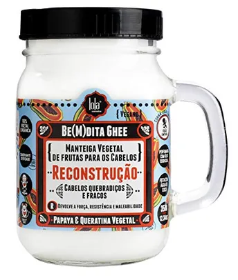 Lola Cosmetics Be(M) dita Ghee Reconstrução - Máscara 350g, Branco