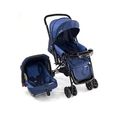 (Prime) Cosco Kids, Travel System Reverse, Azul Rajado