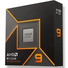 Processador AMD Ryzen 9 9950x,   4.3GHz (5.7ghz Turbo) Cache 16MB,  AM5, 16 Nucleos,  32 Threads, Radeon Graphics, Sem Cooler - 100-100001277wof