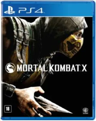[Submarino] Mortal Kombat X PS4 R$107 (no boleto)