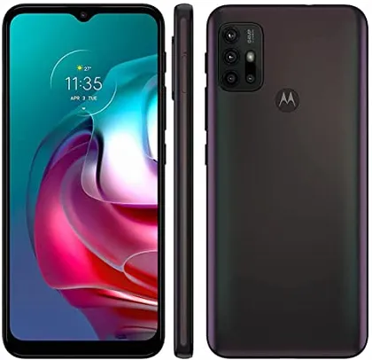 Smartphone Motorola Moto G30 Android 11 Tela 6.5'' 128GB Câmera Quádrupla 48MP Pérola