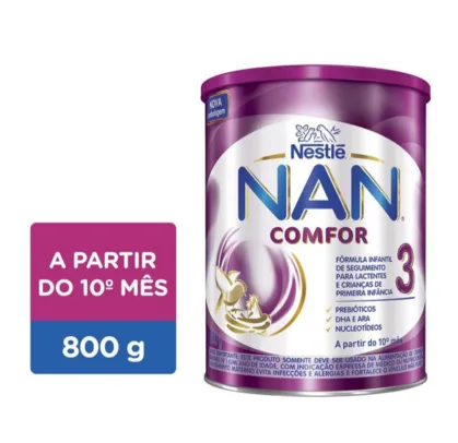 Nan Comfort 3 800gr R$36,69