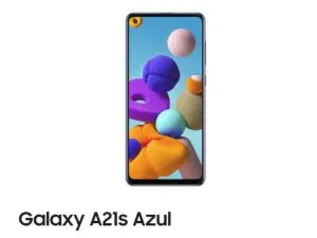 [CC Santander] Samsung A21S - R$ 899,00 - azul e branco ainda disponível.