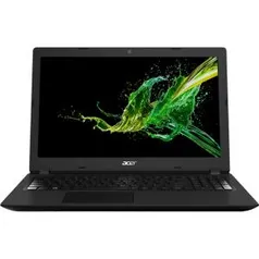 Notebook Acer A315-41-R00F Aspire 3 AMD Ryzen 3 2200U RAM de 8GB 1TB HD 15.6' W10 - R$2399