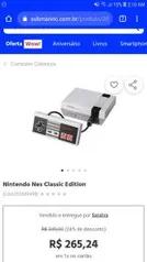 Nintendo Nes Classic Edition - R$265