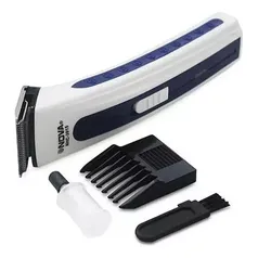 Máquininha De Cortar Cabelo e/ou Barbeador Portátil Aparador Barba 3915 bivolt Recarregável