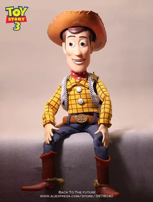 [PRIMEIRA COMPRA R$84] Brinquedo Toy Story Woody - Action Figures