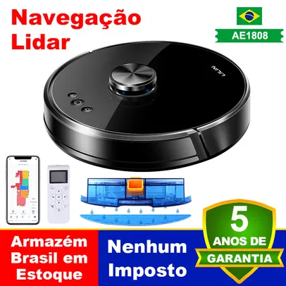 [DO BRASIL] Robô Aspirador Liectroux Lilin XR500 Mapeamento a Laser