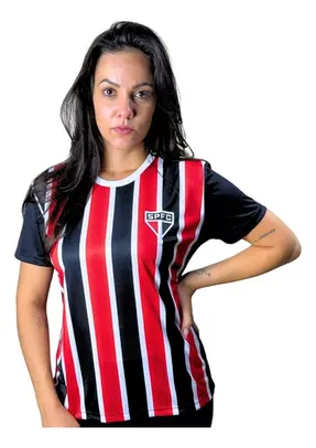 Camiseta São Paulo Feminina Original Retro