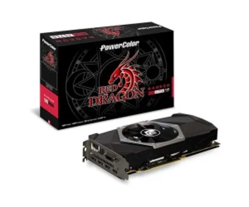 PLACA DE VÍDEO POWER COLOR AMD RADEON RX 470 4GB RED DRAGON por R$ 779