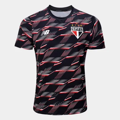 Camisa São Paulo 24/25 s/n° Pré Jogo New Balance Masculina