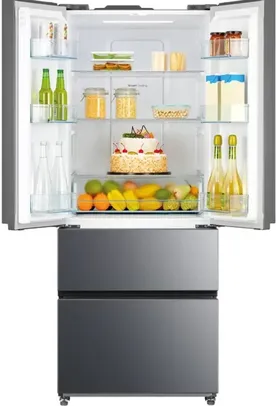 Refrigerador Philco 396 Litros French Door Inox PRF406I  127 Volts - Geladeira / Refrigerador French Door - Magazine Luiza