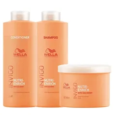 Kit wella invigo nutri-enrich 3 grande