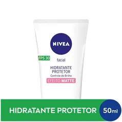 Hidratante Protetor Nivea Controle do Brilho efeito Matte FPS 30 50ml