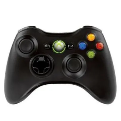 Controle Microsoft Xbox 360 - Sem Fio - Original - por R$ 130