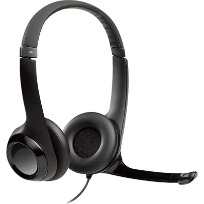 [APP] Headset Logitech Stereo H390 Preto | R$ 153