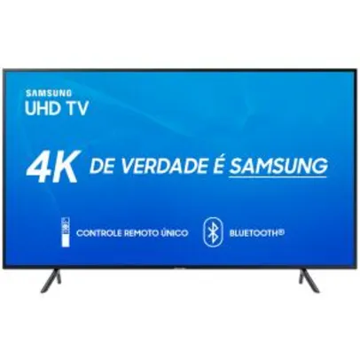 Smart TV 4K Samsung LED 50", UHD, HDMI, WiFi, USB, Bluetooth® - 50RU7100 - R$1709