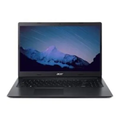Notebook Acer Aspire 3 AMD Ryzen 3-3250U, 8GB, 1TB | R$2899