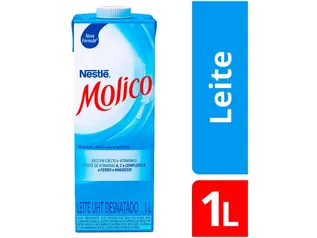 [Cliente ouro app] Leve 3 pague 2 - Leite Desnatado Molico 1L | R$14