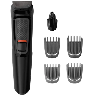 Aparador de Pelos Philips Multigroom 6 em 1 Recarregável Preto MG3711/15 - Bivolt