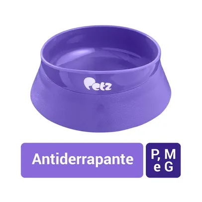 Comedouro Pesado Petz para Cães Lilás - G