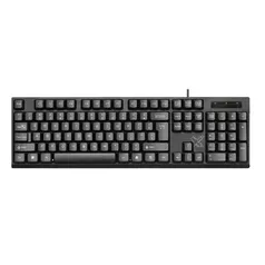 Teclado Maxprint Full Size em Padrão ABNT 2 - Plug & Play, USB