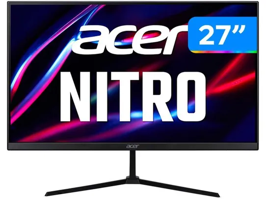 Monitor Gamer Acer Nitro KG273 Ebi 27” Full HD IPS - 1ms 100Hz 1 HDMI