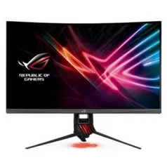 Monitor Gamer Asus ROG Strix LED 32´ Widescreen, WQHD, HDMI/Display Port, FreeSync, 144Hz, Altura Ajustável - XG32VQ