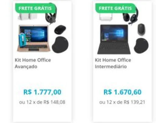 Kit Home Office Avançado