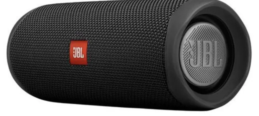 Caixa de Som Portátil JBL Flip 5 com Bluetooth, À Prova D'água - Preto | R$557