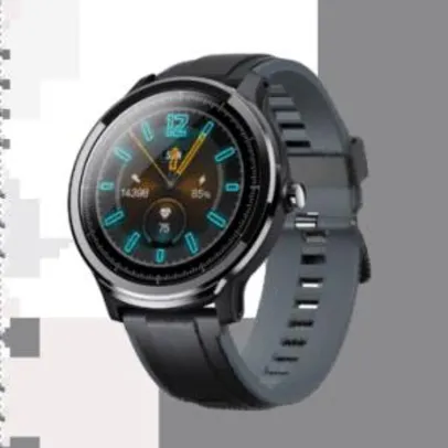 Smartwatch Kospet Probe, com IP68, tela touch, medidor de pressão sanguíneo e oxigenação