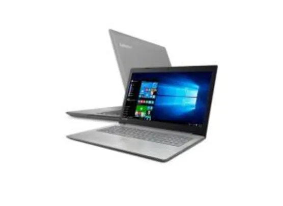 Notebook Lenovo Core i5-7200U 4GB 500GB Tela de 14” Windows 10 Ideapad 320