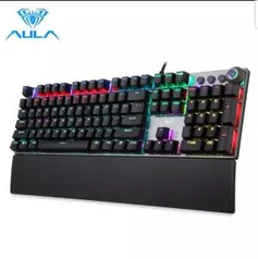 Teclado Mecânico Aula f2088 | R$ 232