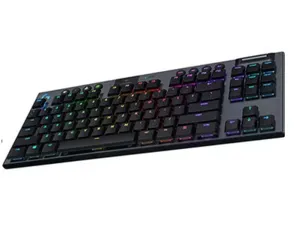 Teclado Mecânico Gamer G915 TKL Sem Fio - Layout US, Preto, Logitech G