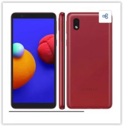 Smartphone Samsung Galaxy A01 Core Vermelho 32GB | R$ 599