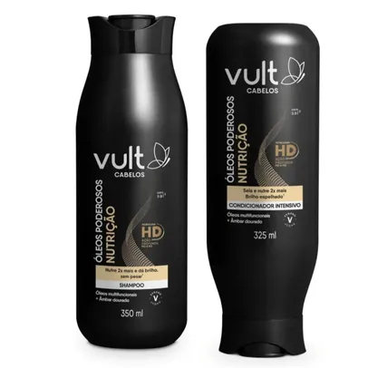 Kit Vult Cabelos Óleos Poderosos Nutrição (2 Produtos