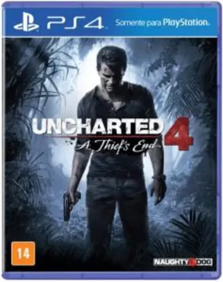 [Cartão Americanas] Uncharted 4 - A Thief's End - PS4