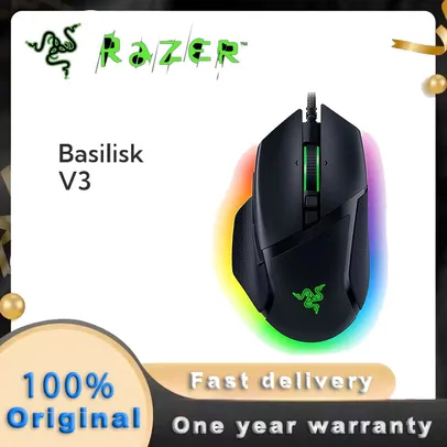 Razer v3 mouse gamer com fio