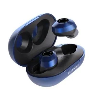 Blitzwolf® BW-FYE5 Mini True Wireless Earbuds - Azul ou preto | R$123