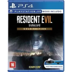 Resident Evil 7 Biohazard Gold Edition PS4 - R$ 140