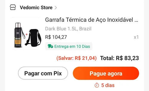 Imagen na descrição da promoção