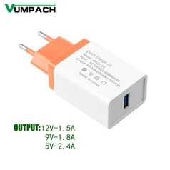 Carregador Vumpach 18w | R$ 0,53