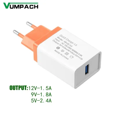 Carregador Vumpach 18w | R$ 0,53