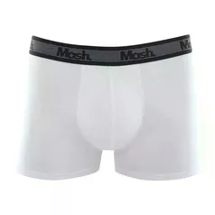 Cueca Mash Boxer Cotton Elástico Frisos Confortável Básica