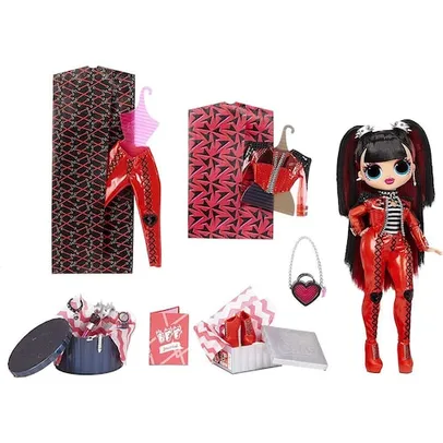 LOL Surprise OMG Spicy Babe Fashion Doll - Dress Up Doll Set com 20 surpresas para meninas e criança