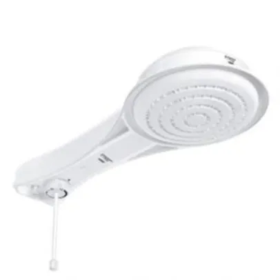 Ducha Elegance Eletrônica 6800W Com Haste para Controle de Temperatura e Grande Espalhador - Fame - 110 e  220 V - R$78