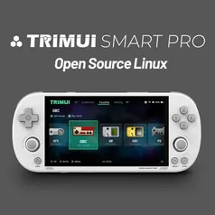 [COM TAXA | Moedas | APP] Trimui Smart Pro 64GB Console de Video Game Retro