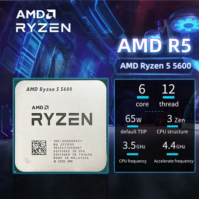 [PRIMEIRA COMPRA]  Processor AMD Ryzen 5 5600