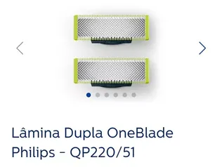 Duas lâminas oneblade 