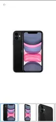 [APP+CUPOM] IPhone 11 64GB Preto ou Vermelho | R$3.858